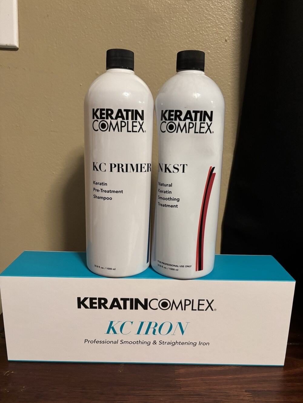 Keratin Complex KC PRIMER/NKST ~ 67.6 total ~ Huge Set ~ AND KC STRAIGHTENER SET